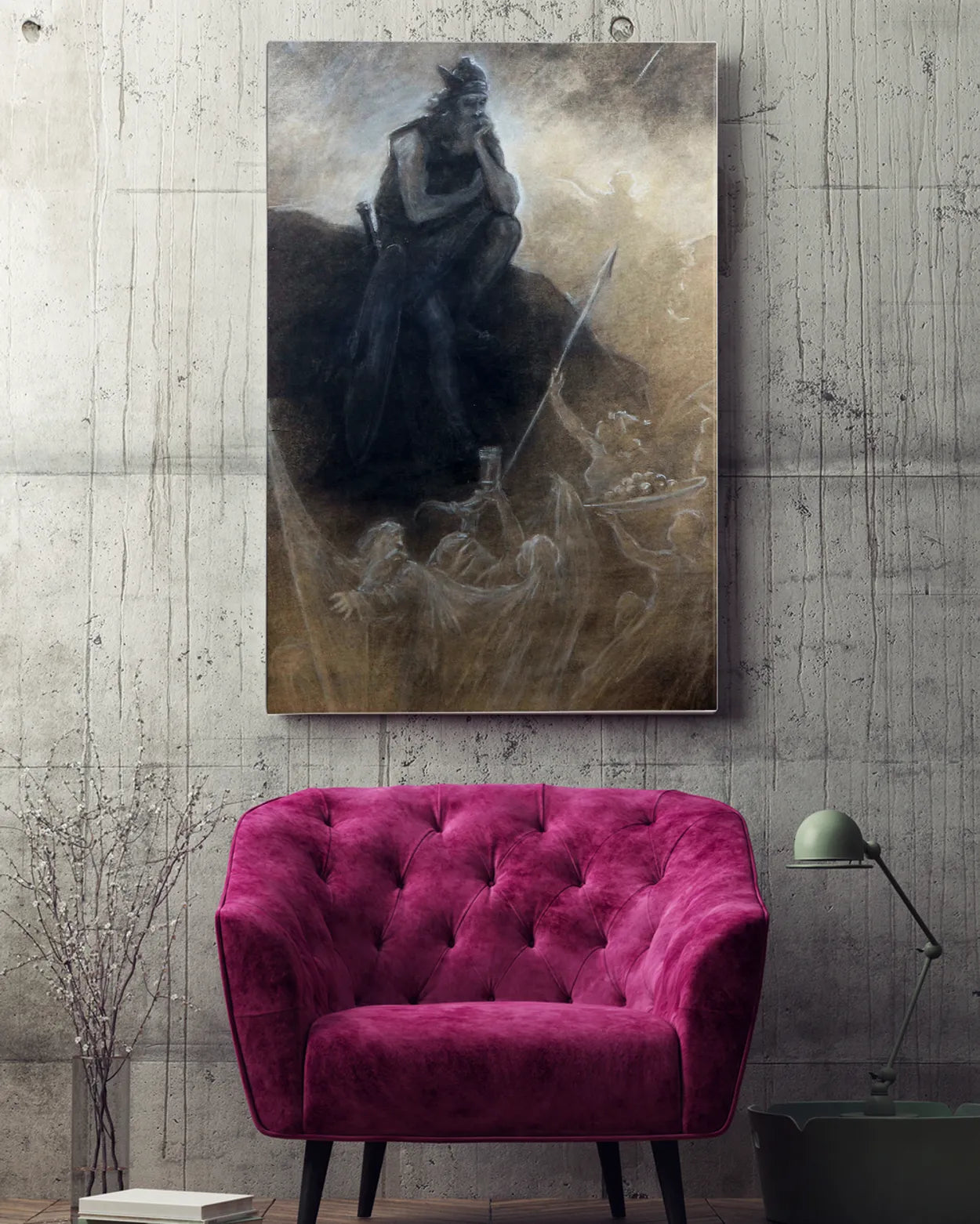 Canvas Print - Norse Mythological Theme - August Malström
