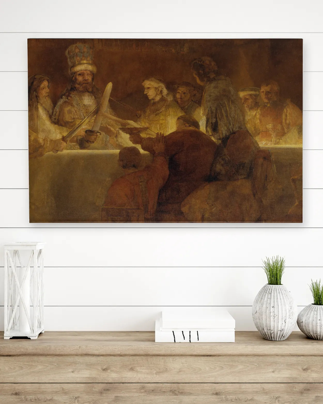Canvas Print - Conspiracy of the Batavians under Claudius Civilis - Rembrandt Harmensz. van Rijn