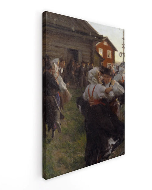 Canvas Print - Midsummer Dance - Anders Zorn