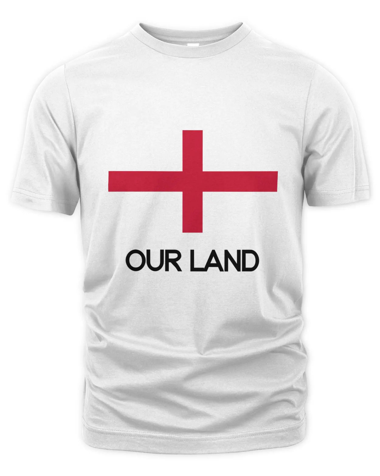 T-Shirt - England Flag, "Our land"