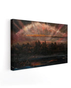 Canvas Print - Åsgårdsreia, the Wild Hunt - Nils Jakob Blommér