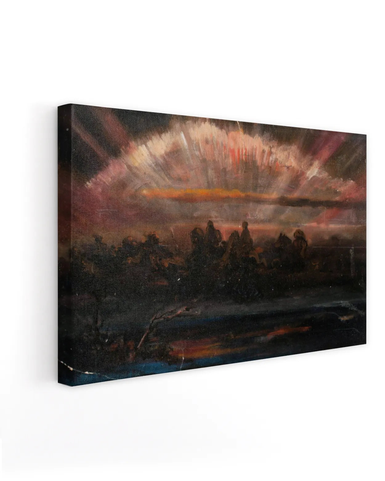 Canvas Print - Åsgårdsreia, the Wild Hunt - Nils Jakob Blommér