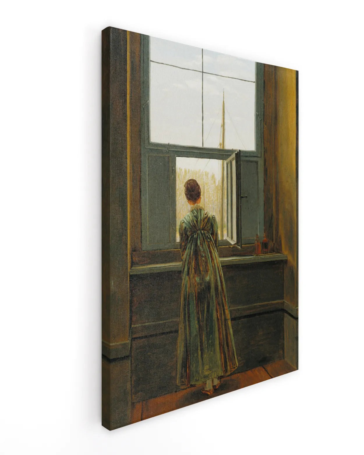 Canvas Print - Woman at a Window - Caspar David Friedrich